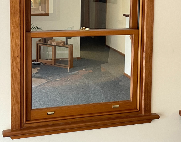 Timber Double Glaze Sliding Window